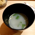 鮨 あらい - しじみのお椀