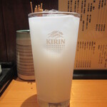 焼鳥いなかもん - 酎ハイ カルピス 400円