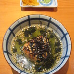 Yakitori Inakamon - 焼おにぎり茶漬け 450円