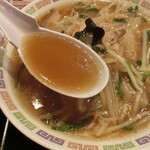 ラーメン王 - スープ