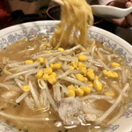 凛華 - 大盛り味噌ラーメン　太麺