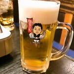 世界の山ちゃん - 生ビール