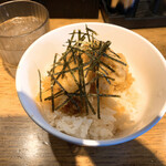 麺家 - ミニとり天丼