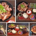 Nippon食の森 あざれあ - 岡崎おうはんのひつまぶし風。Nippon食の森 あざれあ(愛知県岡崎市)食彩品館.jp撮影