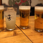 酒肴 新屋敷 - 乾杯〜