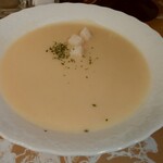 グリル桃山 - 冷製玉蜀黍スープ