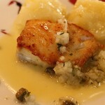 あざみ野うかい亭 - スズキ（ちょっと自信がない）のソテー