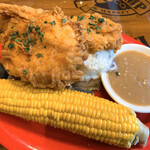 BUBBA GUMP SHRIMP TOKYO - とうもろこし1本！