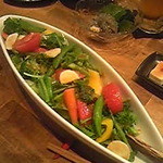 天ぷら・魚・馬刺し・丼 くすくす - 四季の鎌倉根菜サラダ