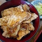 炭焼豚丼 空海 - 空海セット(1200円)の豚丼
