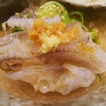 築地寿司清 - 生いかのげそ