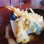 そば酒膳　あづみ野 - 天ぷら