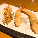 石臼挽き手打 蕎楽亭 - 天ぷら(才巻海老）