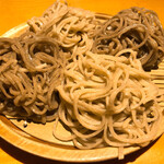 石臼挽き手打 蕎楽亭 - 二色そば(ざる＆十割)　1,050円