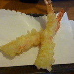 手打ちそば いろない - えび天ぷら(\４００）