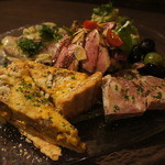 クロッキオ - 前菜盛り（逆から