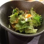 烏賊 鮨ダイニング 鮮助 - 鮮助　サラダ