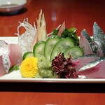 炭火焼 みや澤 - 宇佐サバのお造り