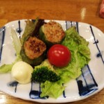 呑み喰い処 円 - ピーマン肉詰め