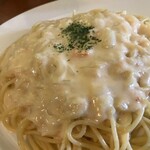 Grill Yamasaki - 紅ズワイ蟹のクリームスパゲティ