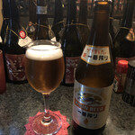 膳 - 瓶ビールです。