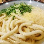 麦まる - うどん・表情。