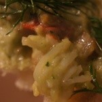 クロッキオ - カニとホタテが見えるほど入ってる