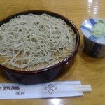 蓮玉庵 - せいろそば700円