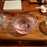 創作料理つくし - 日本酒飲み比べ３種