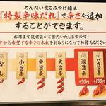 元祖めんたい煮こみつけ麺 - 