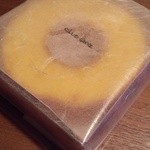 焼きたてバームクーヘン　(630円)自宅にて