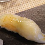 玄海鮨 - イカ  細かい包丁  醤油を塗ったらわかりますか？