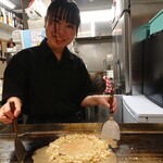 東京下町もんじゃ屋Rikyu - きゃわゅい店員さん(承諾済み)