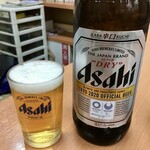 Tachinomi Dokoro Edokko - 「瓶ビール（大）」450円也。