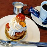 レタンプリュス - サントノーレ　LAVAZZAのコーヒーがクリアな味わいで飲みやすく美味しかった