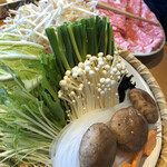 木曽路 - 野菜盛り