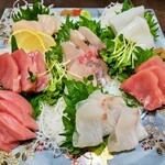 大鵬 - 刺身は皿含めて良かったです3000円