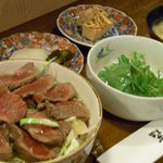 Koriyourinomoto - ランチ（和牛ステーキ丼）