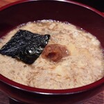 Soba Hirakawa - 2月蕎麦懐石：卵ふんわり梅とじ蕎麦