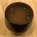 ひさご寿し - 味噌汁