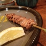 Toriyaki sanbado - 鳥皮