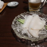 奈良 - スルメイカのお刺身