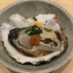 鮨 由う - 北海道厚岸産 生牡蠣 ぽん酢で