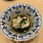 鮨 由う - 鱈の白子の揚げ出し