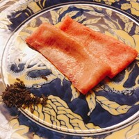 にくの匠 三芳 - 神戸牛タンモトの薄切り　ポン酢