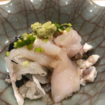 うを徳 - 虎河豚のお刺身各種