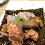 うを徳 - 牡丹海老＆余市鮟肝