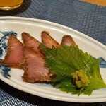 お料理 とみやま - 鮪の醤油漬け