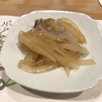 うを徳 - 槍烏賊の生姜合え