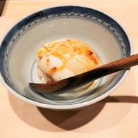 鮨 はしもと - フグの白子、酢飯